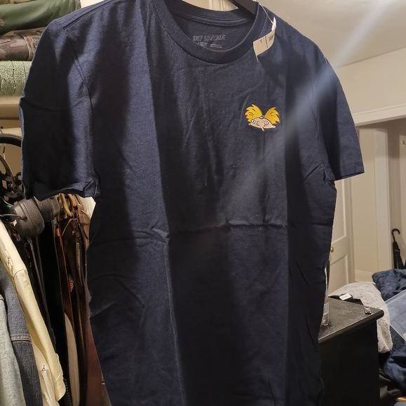 🎁🆕Hey Arnold! Nickelodeon Embroidered Tee US S - Picture 6 of 7